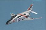 Texture for extra F-4J model works in FSX too.